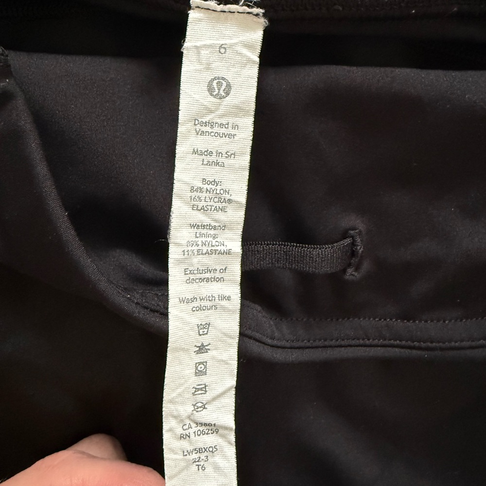 Lululemon Fast & Free High Rise Tight 25” - Picture 3 of 3
